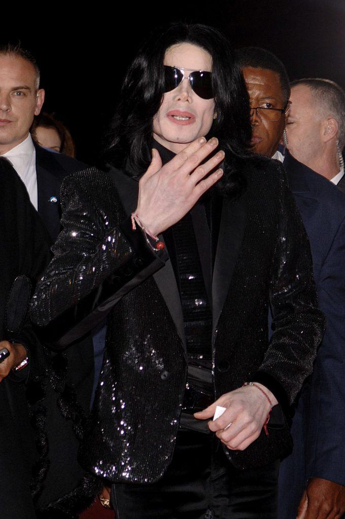Jackson was in London for the World Music Award in 2006. Credit: Alamy