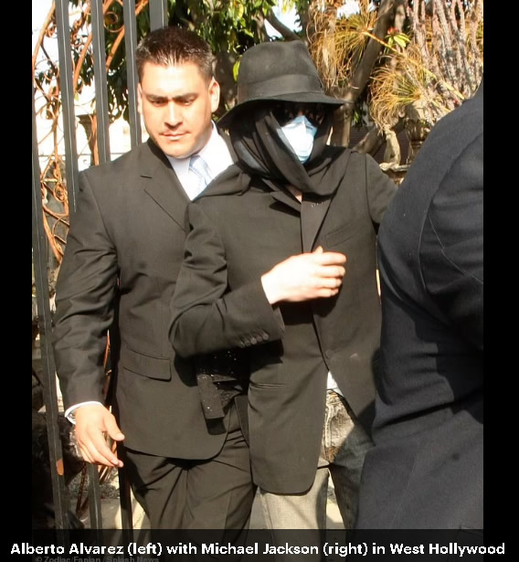 Michael Jackson & Alberto Alvarez