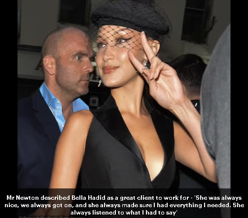 Simon Newton & Bella Hadid
