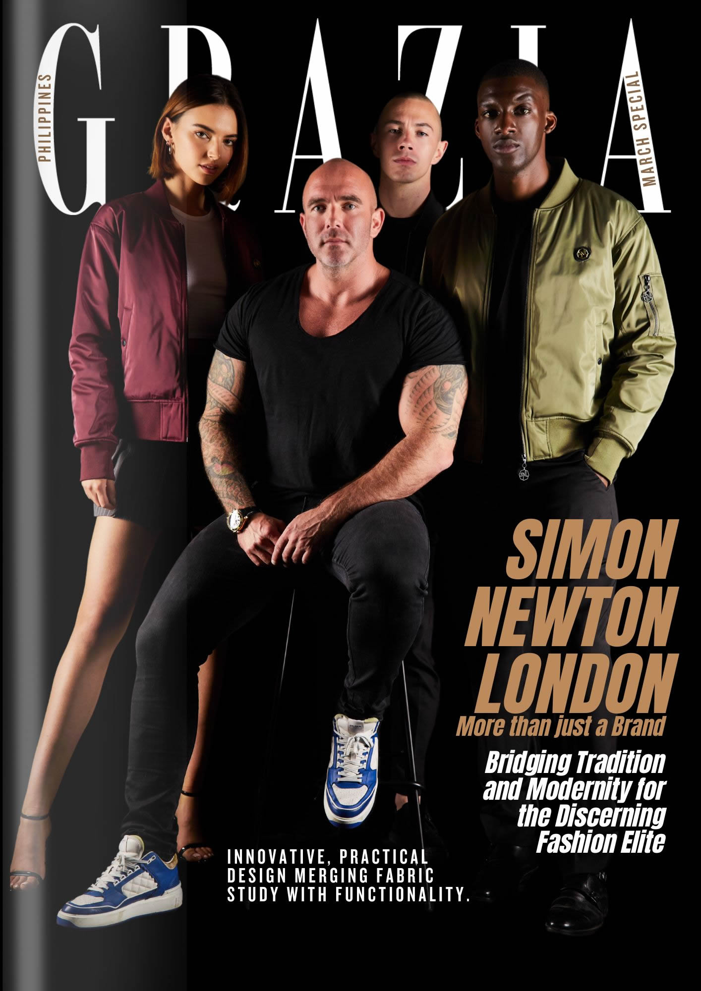 Grazia Magazine - Simon Newton London
