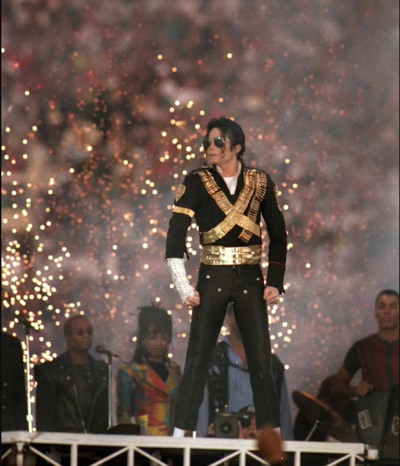 Michael Jackson on stage